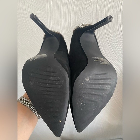 Charlotte Russe Erin heels, black, size 7 - Picture 3 of 9